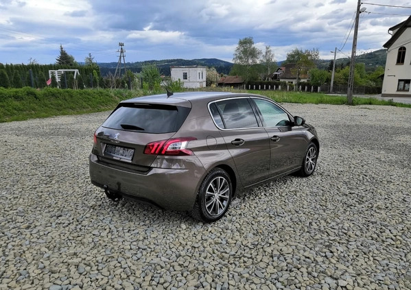 Peugeot 308 cena 34900 przebieg: 100000, rok produkcji 2016 z Tuchów małe 742